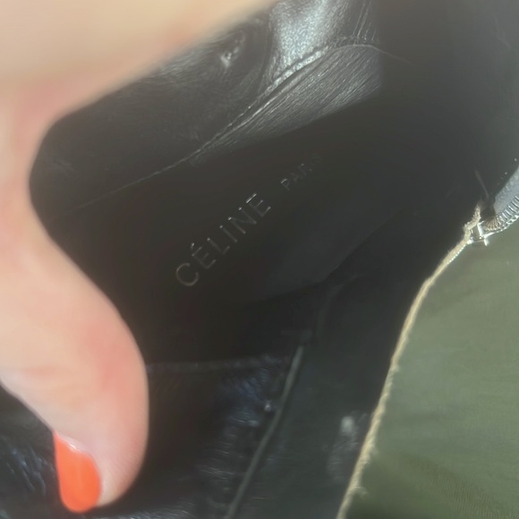 Celine wedge peep toe booties - Picture 5 of 8